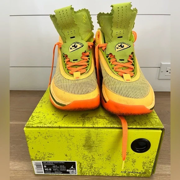 Nike Air Jordan XXXVI Nitro citron pulse black men’s size 9 Nike Air Jordan XXXVI Nitro Taco Jay Citron Pulse Blk DQ6866  main image 3